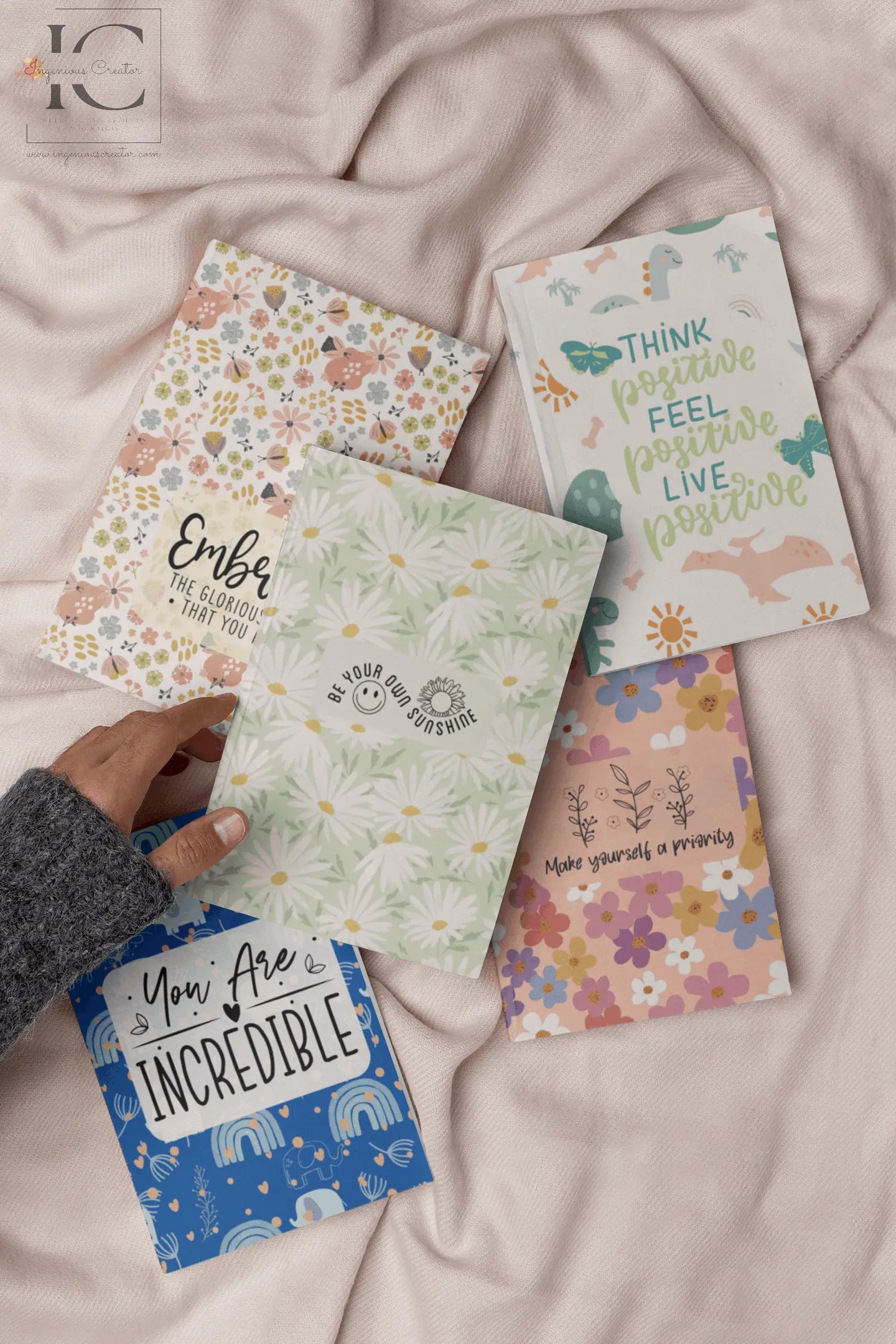 Affirmation Notebook Combo - Ingenious Creator's Store