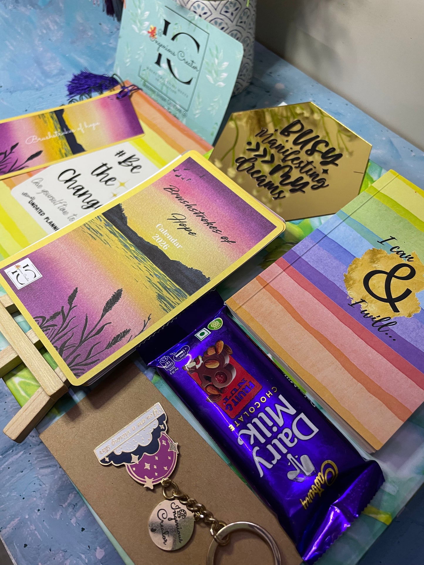 Brushstrokes of Hope – Diwali Gift Calendar Combo 2026 | Art Calendar, Planner & More