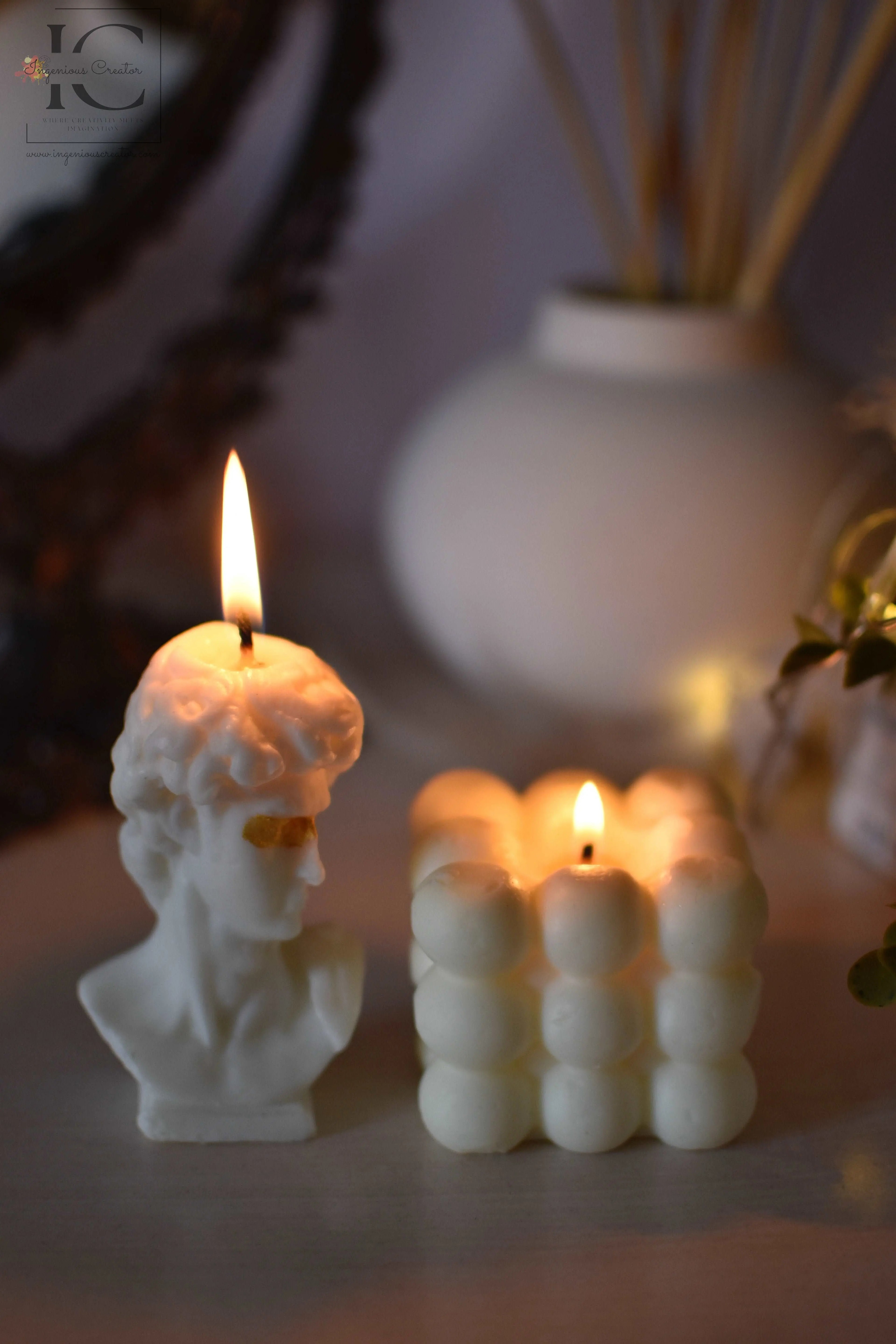 Classic Bubble Scented Candle - Ingenious Creator's Store