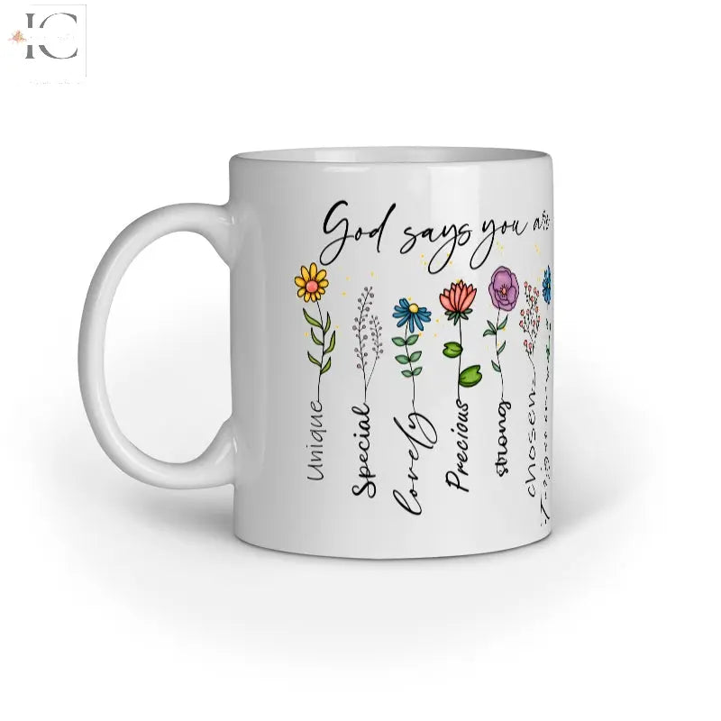 God says your are beautiful soul mug - Ingenious Creator's Store