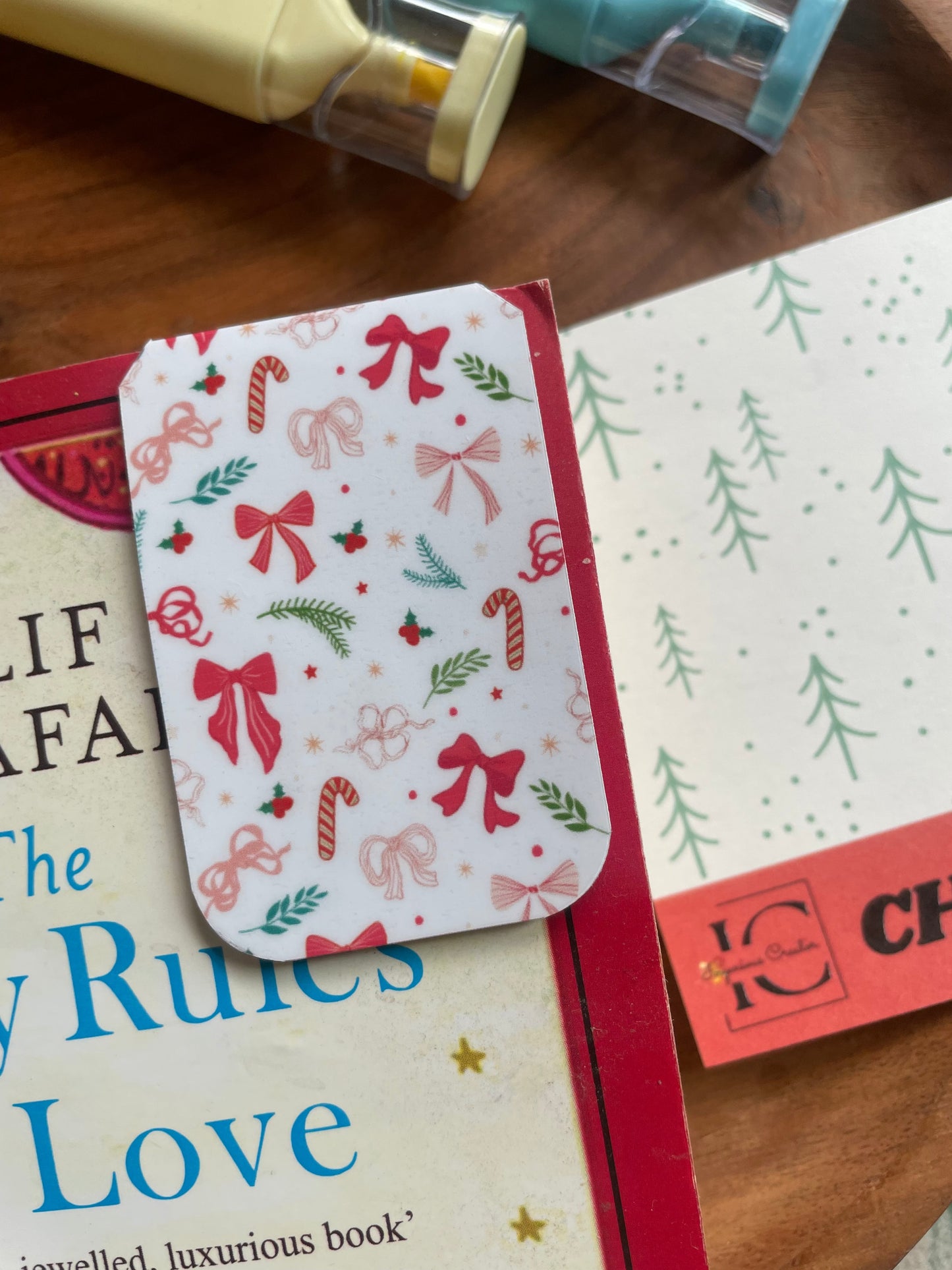 Christmas Magnetic Bookmark Set (Pack of 4)