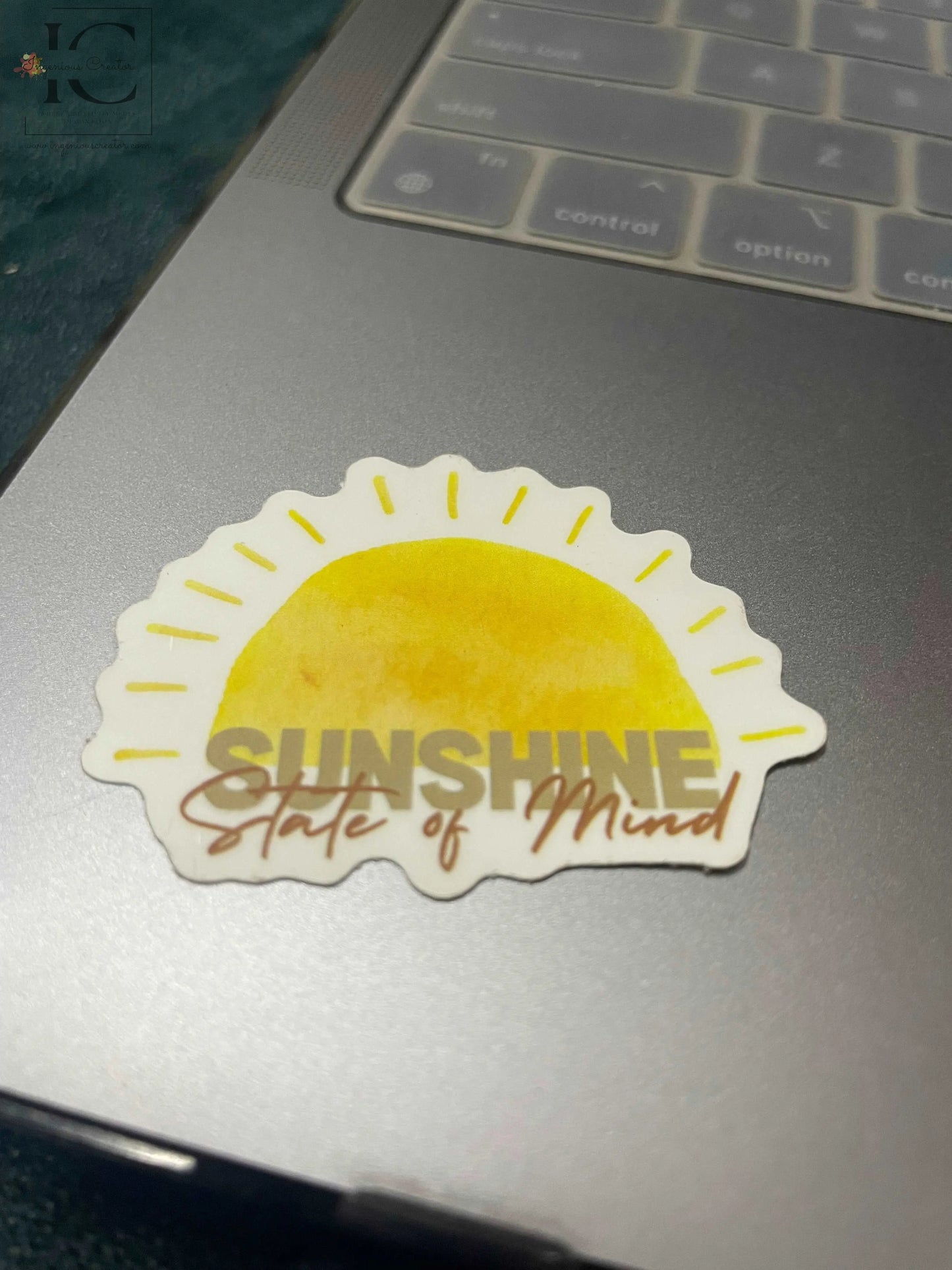 SUNSHINE STATE OF MIND STICKER - Ingenious Creator's Store