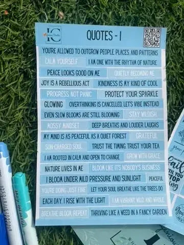 Blue Muse Journaling Stickers – 