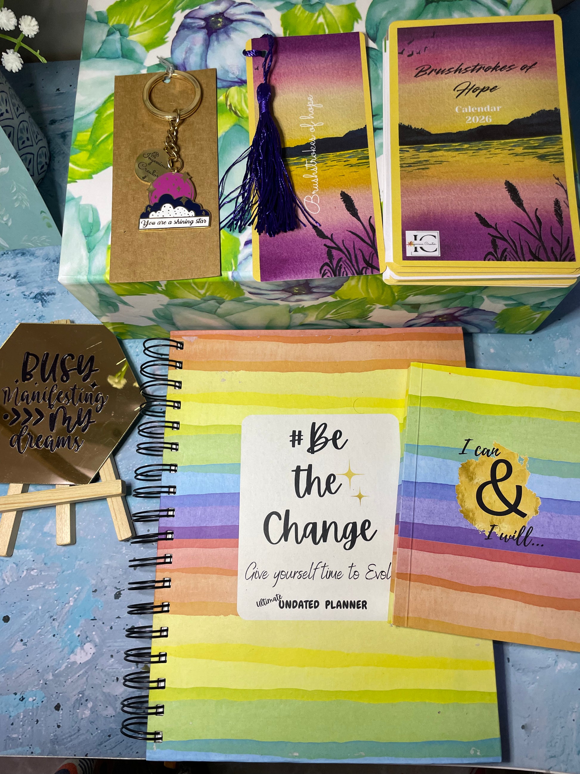 Brushstrokes of Hope – Diwali Gift Calendar Combo 2026 | Art Calendar, Planner & More 