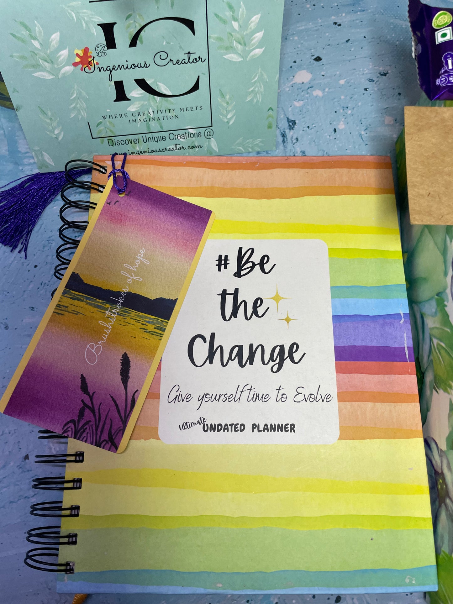 Brushstrokes of Hope – Diwali Gift Calendar Combo 2026 | Art Calendar, Planner & More 