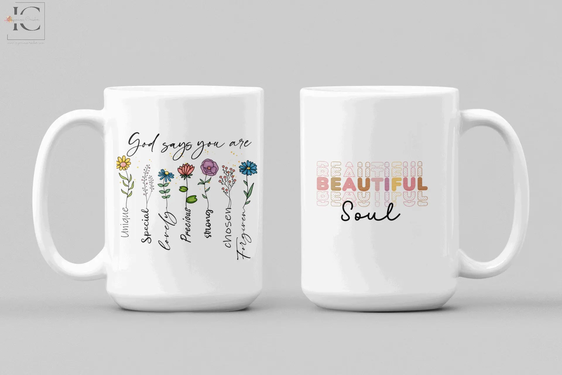 God says your are beautiful soul mug - Ingenious Creator's Store