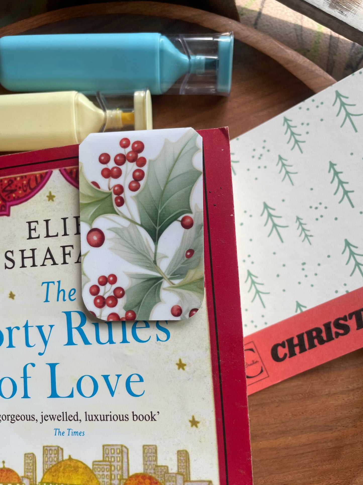 Christmas Magnetic Bookmark Set (Pack of 4) 