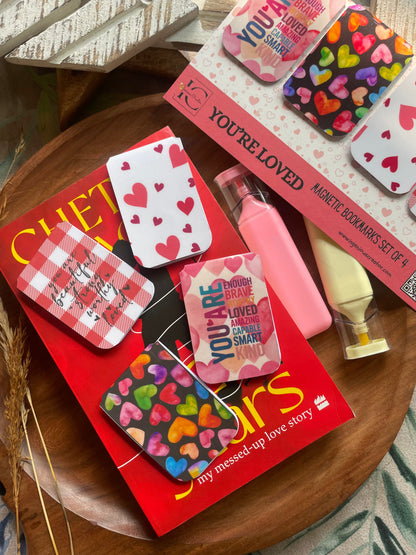 You’re Loved — Magnetic Bookmark Set (Set of 4) 