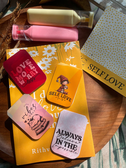SELF LOVE — Magnetic Bookmark Set of 4 