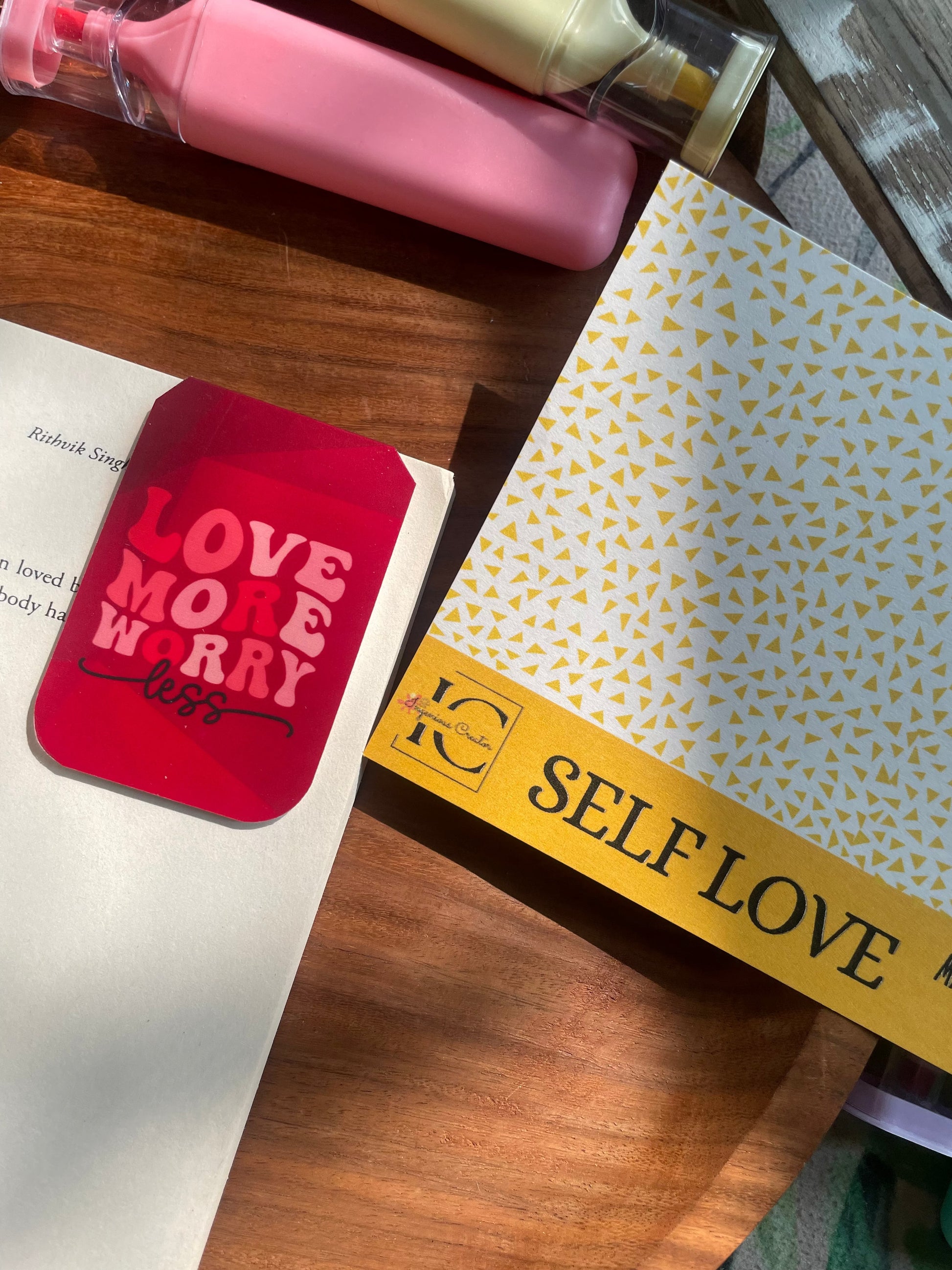 SELF LOVE — Magnetic Bookmark Set of 4 