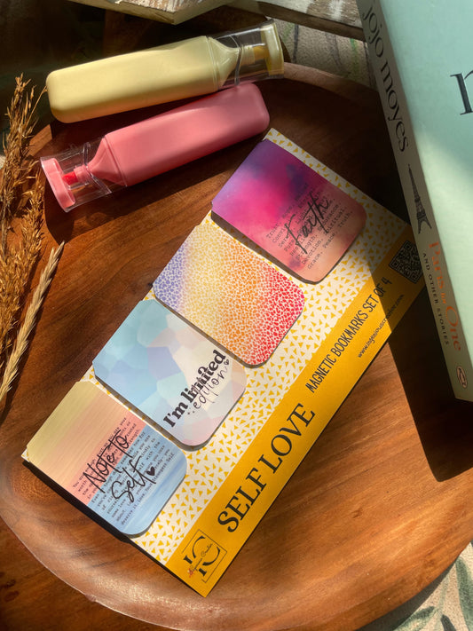SELF LOVE — Magnetic Bookmark Set of 4 