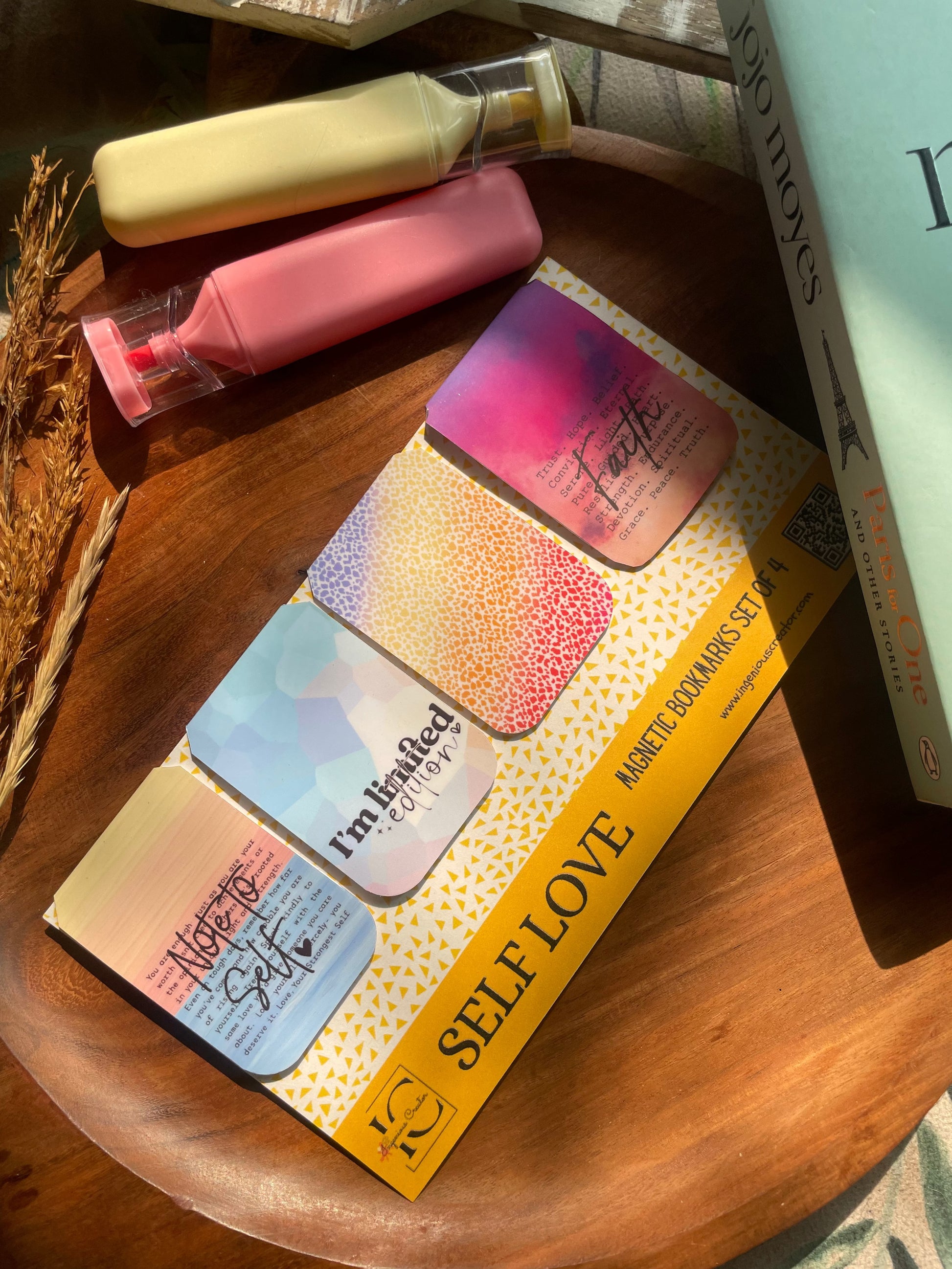 SELF LOVE — Magnetic Bookmark Set of 4 