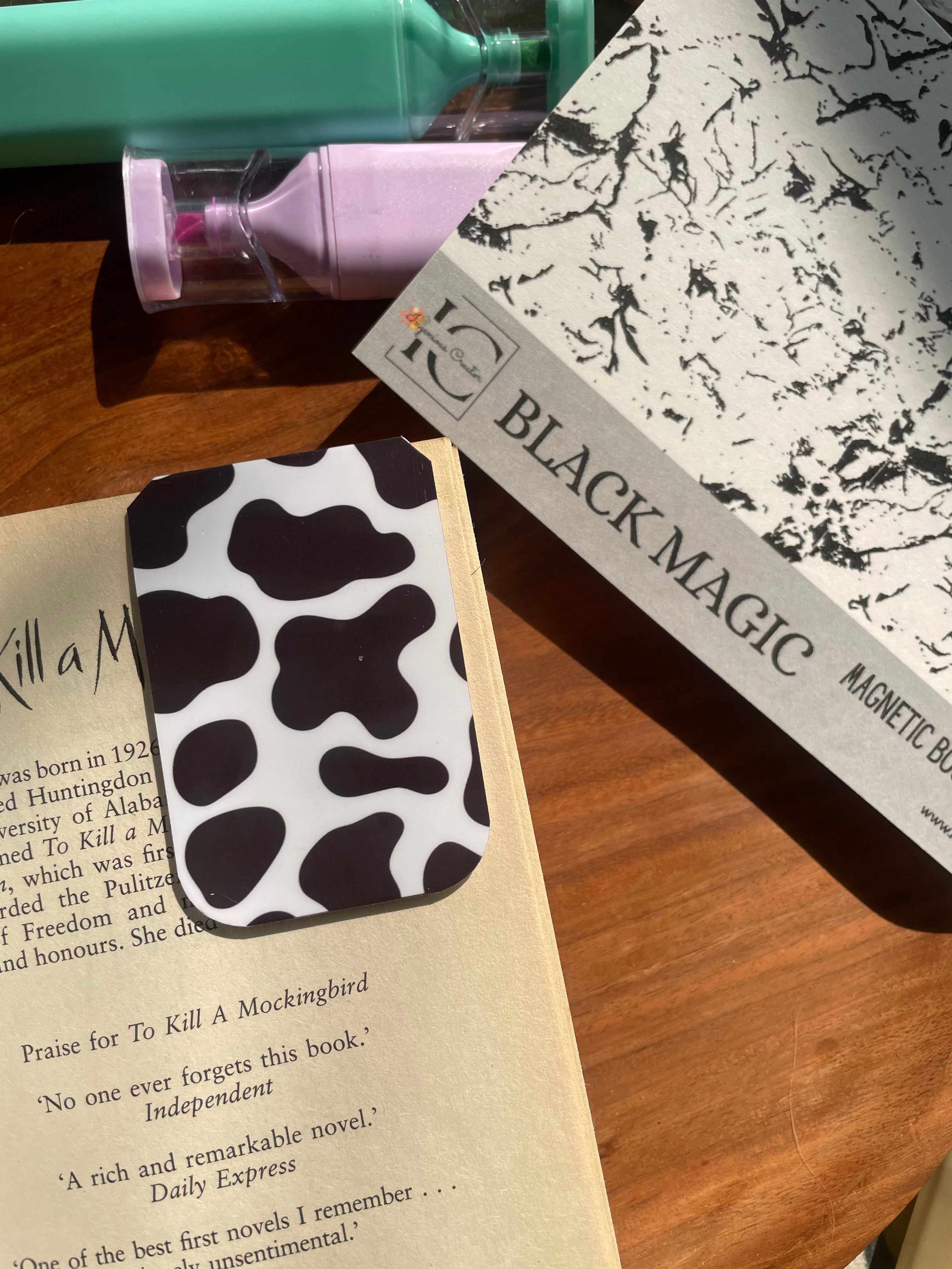 BLACK MAGIC — Magnetic Bookmark Set of 4 