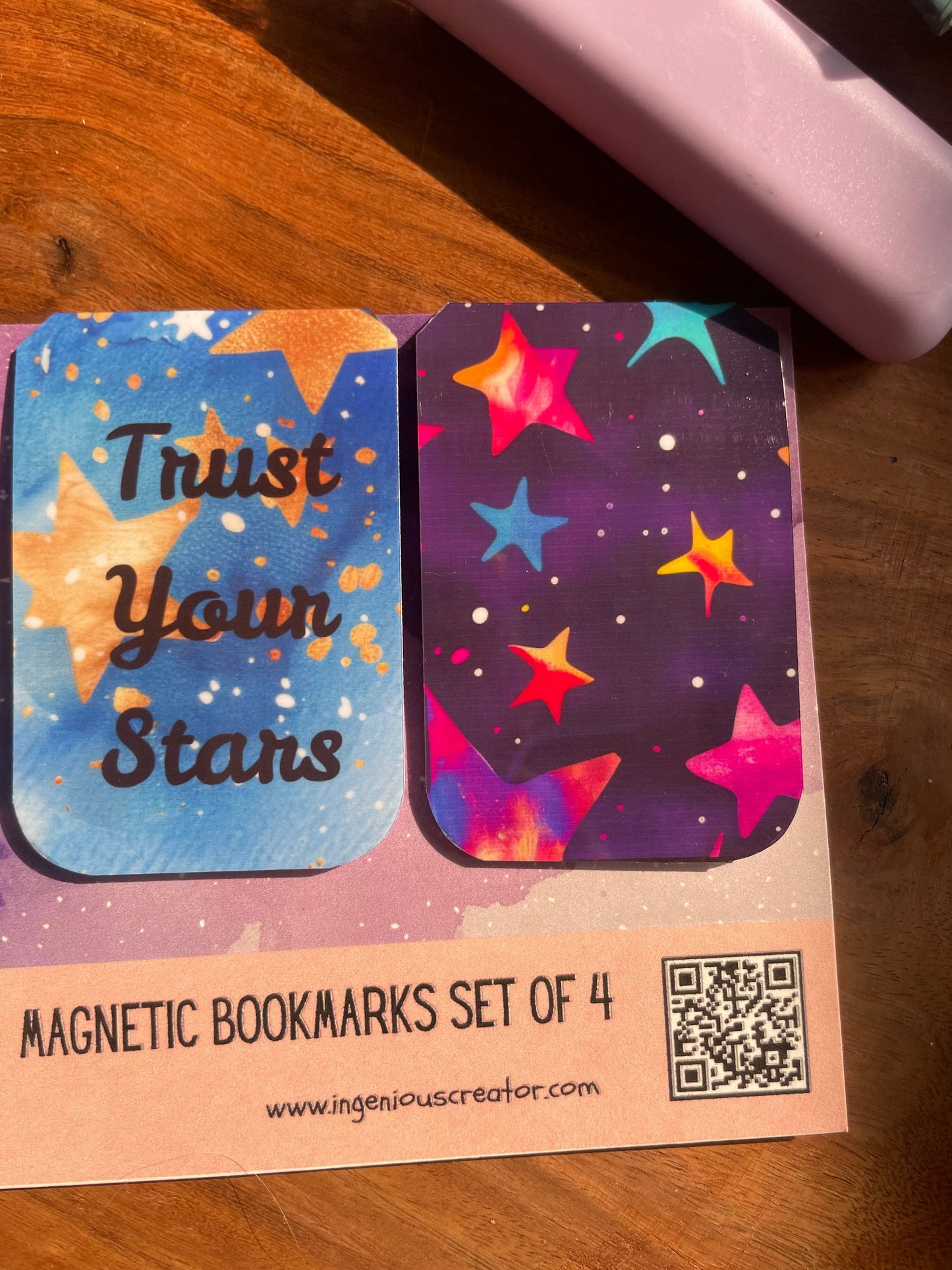 CELESTIAL ENERGY — Magnetic Bookmark Set of 4 