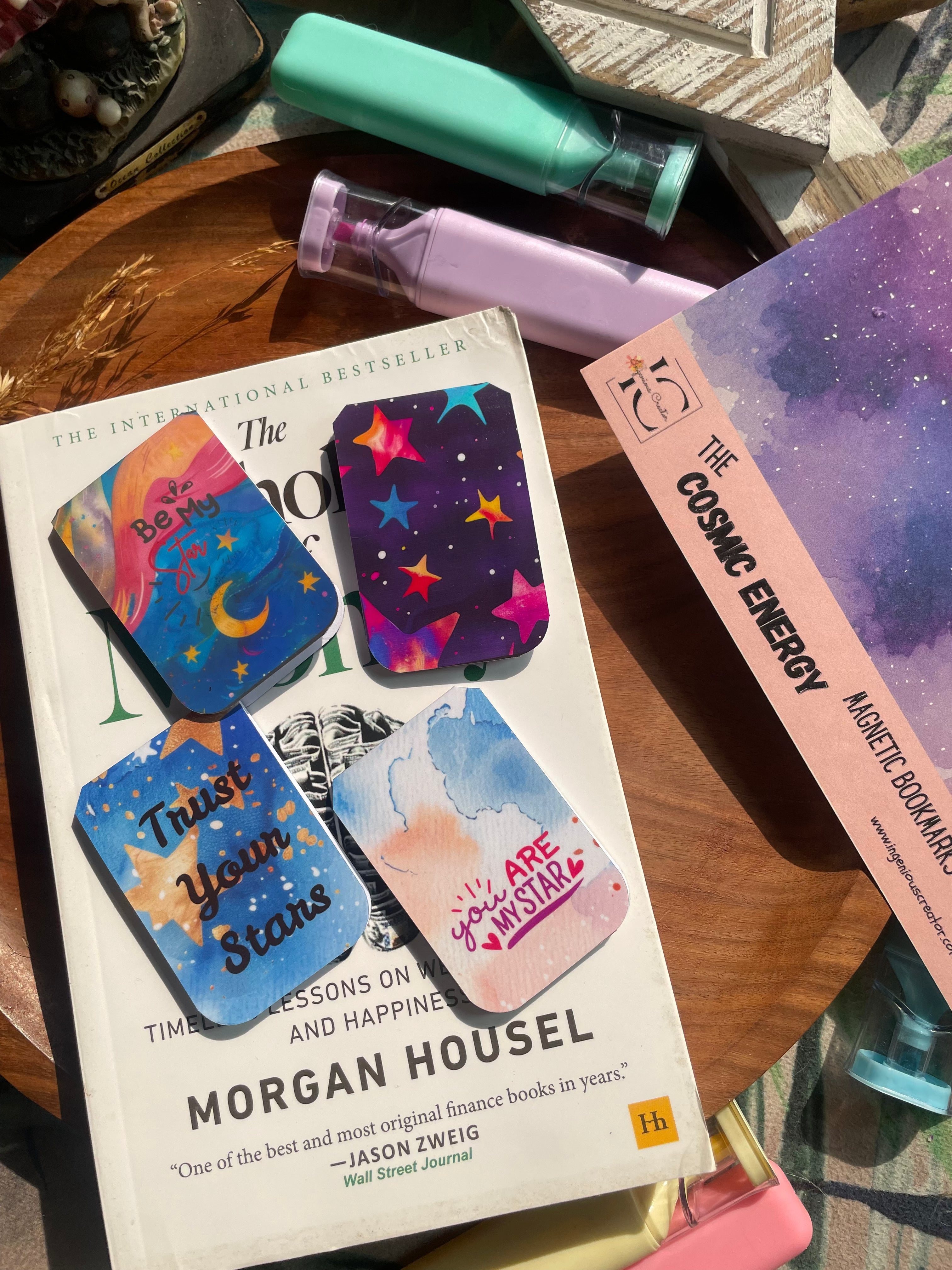 CELESTIAL ENERGY — Magnetic Bookmark Set of 4 