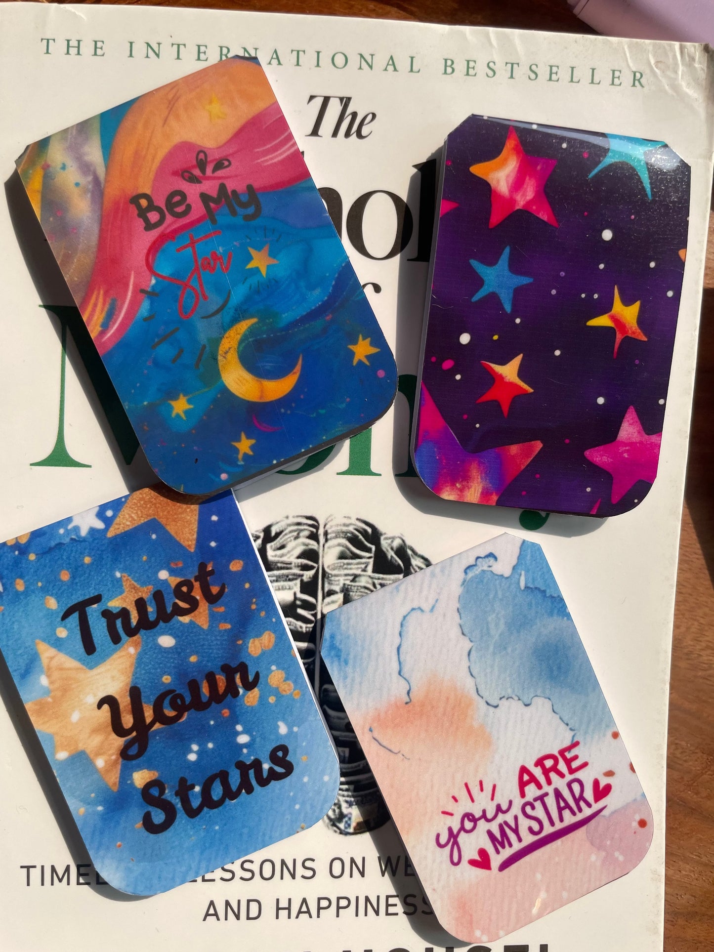 CELESTIAL ENERGY — Magnetic Bookmark Set of 4 