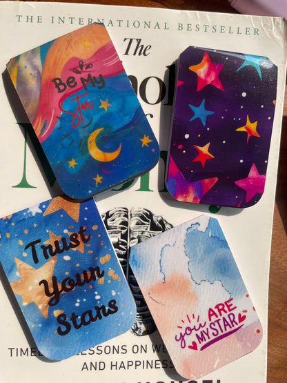 CELESTIAL ENERGY — Magnetic Bookmark Set of 4 
