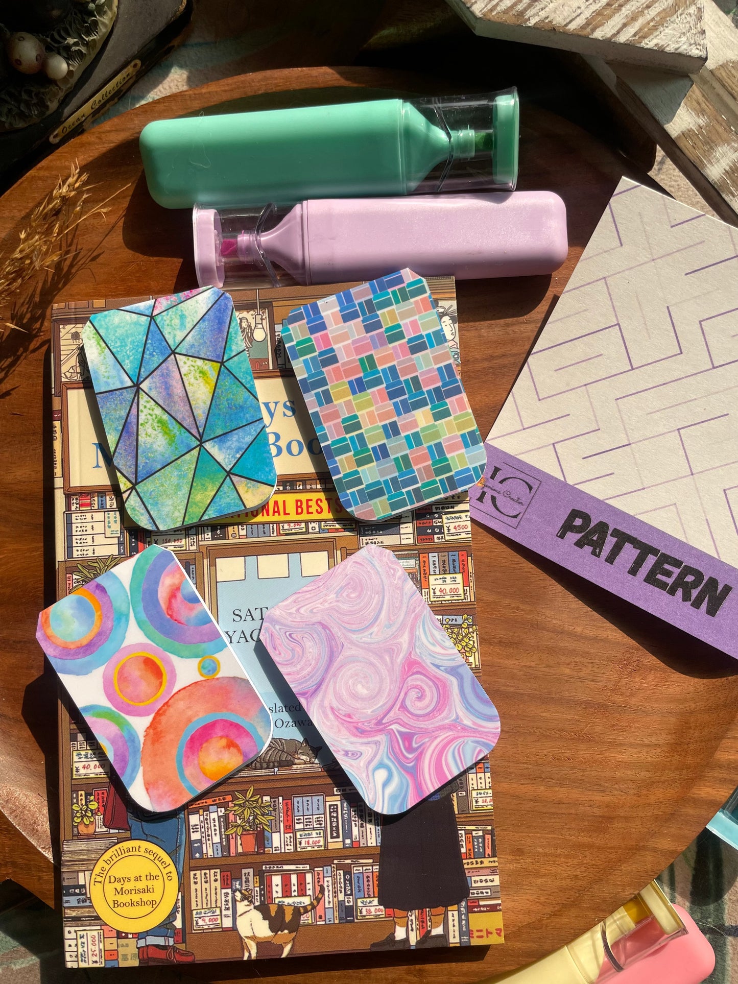 PATTERN — Magnetic Bookmark Set of 4 