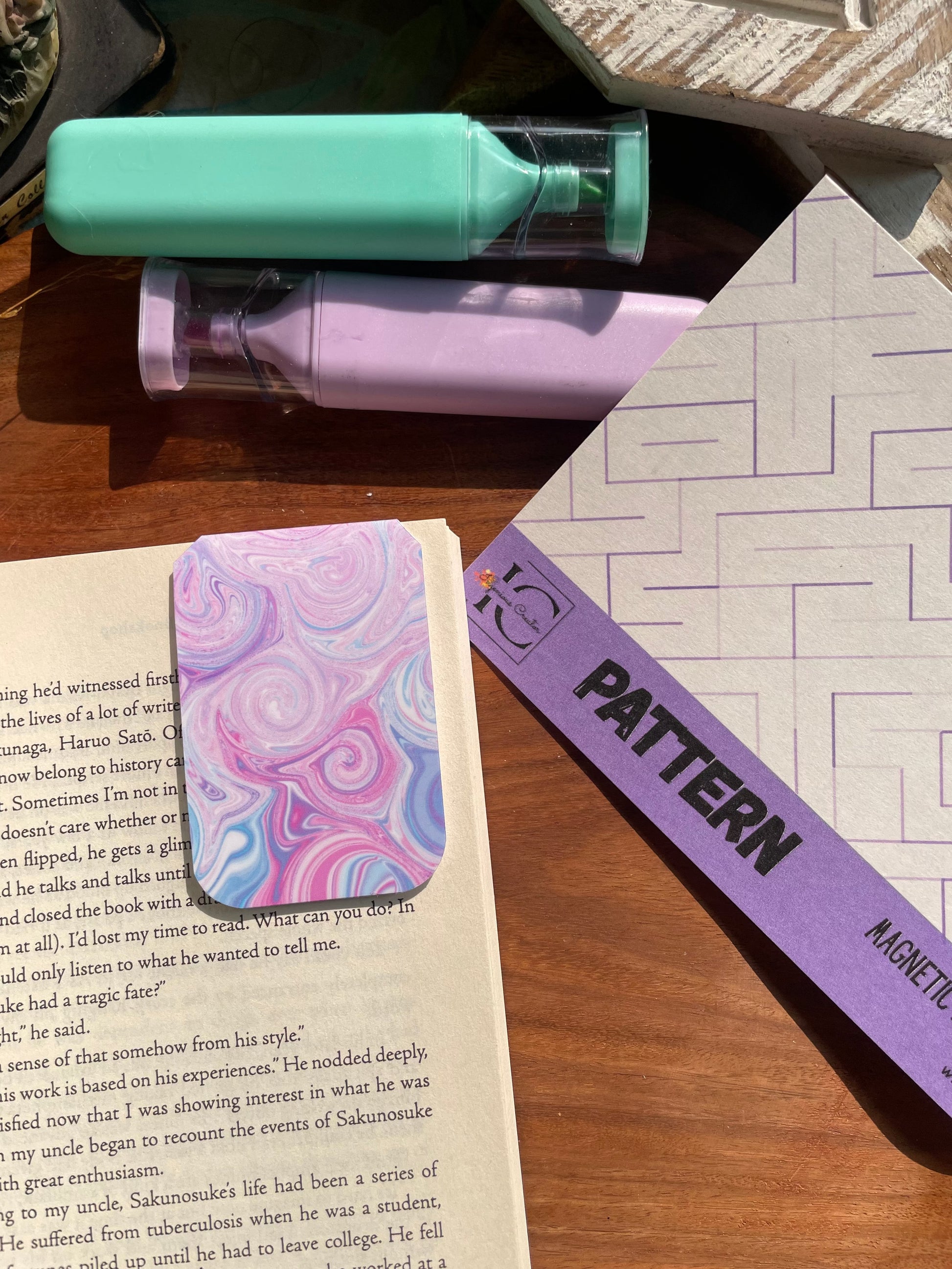 PATTERN — Magnetic Bookmark Set of 4 