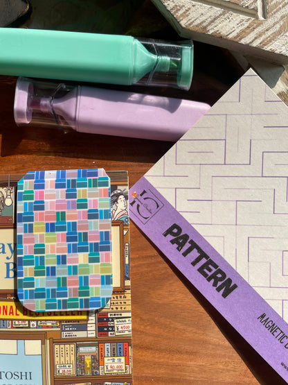 PATTERN — Magnetic Bookmark Set of 4 