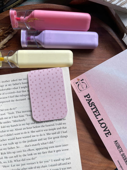 PASTEL LOVE — Magnetic Bookmark Set of 4 