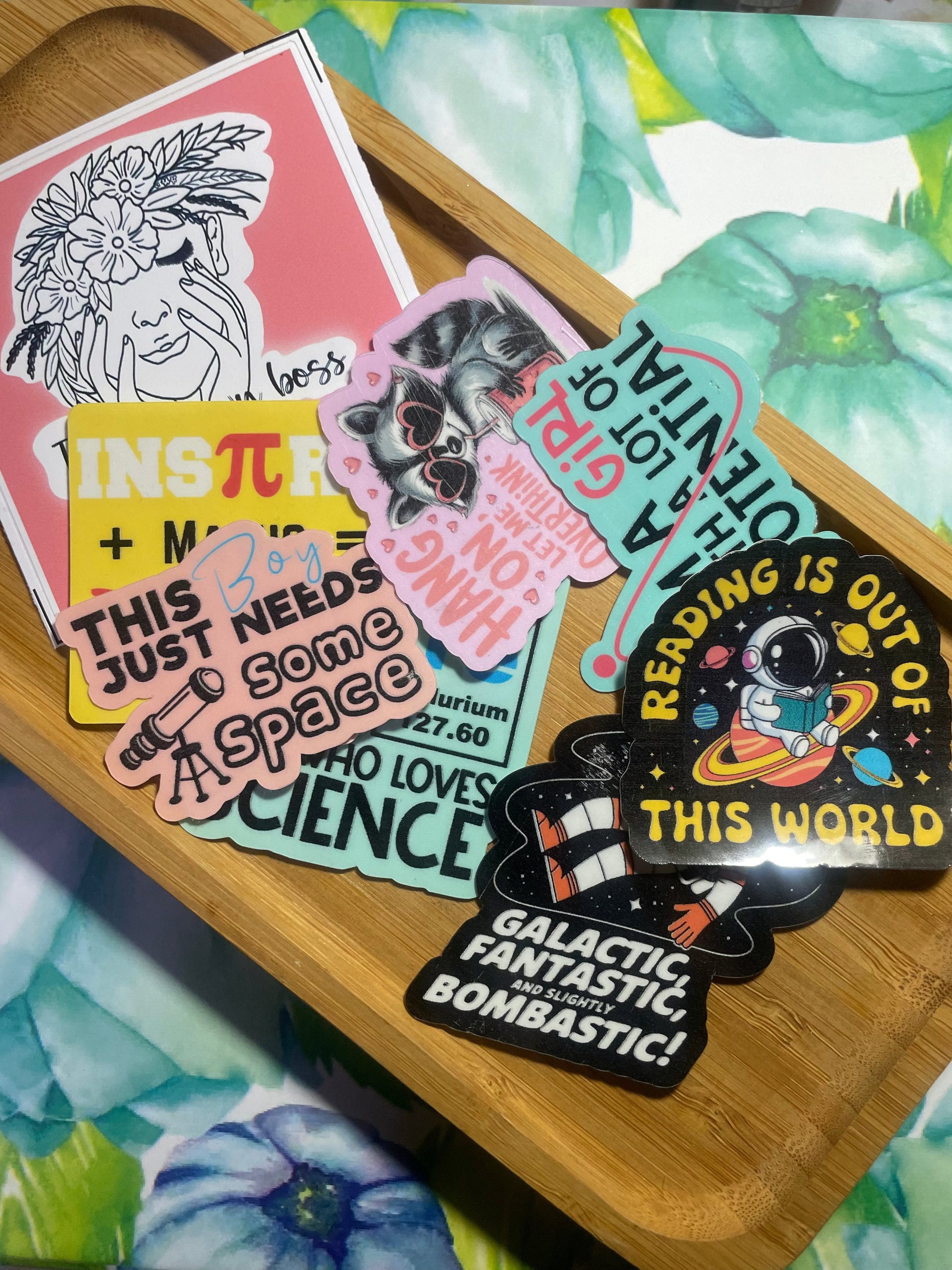 MYSTERY STICKER PACK — Set of 10 