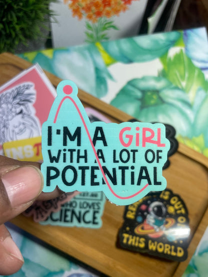 MYSTERY STICKER PACK — Set of 10 