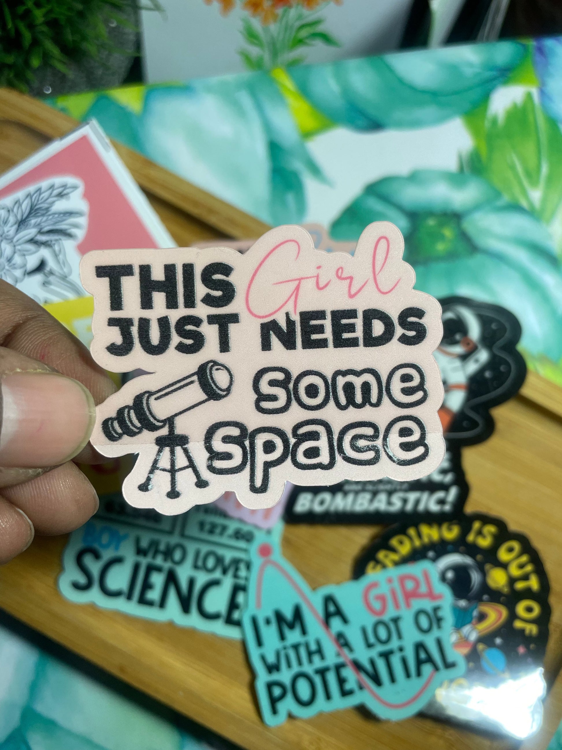 MYSTERY STICKER PACK — Set of 10 