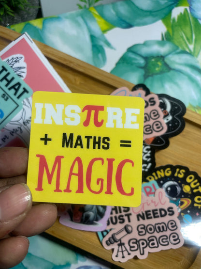 MYSTERY STICKER PACK — Set of 10 