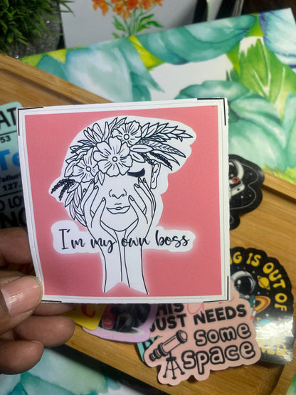 MYSTERY STICKER PACK — Set of 10 