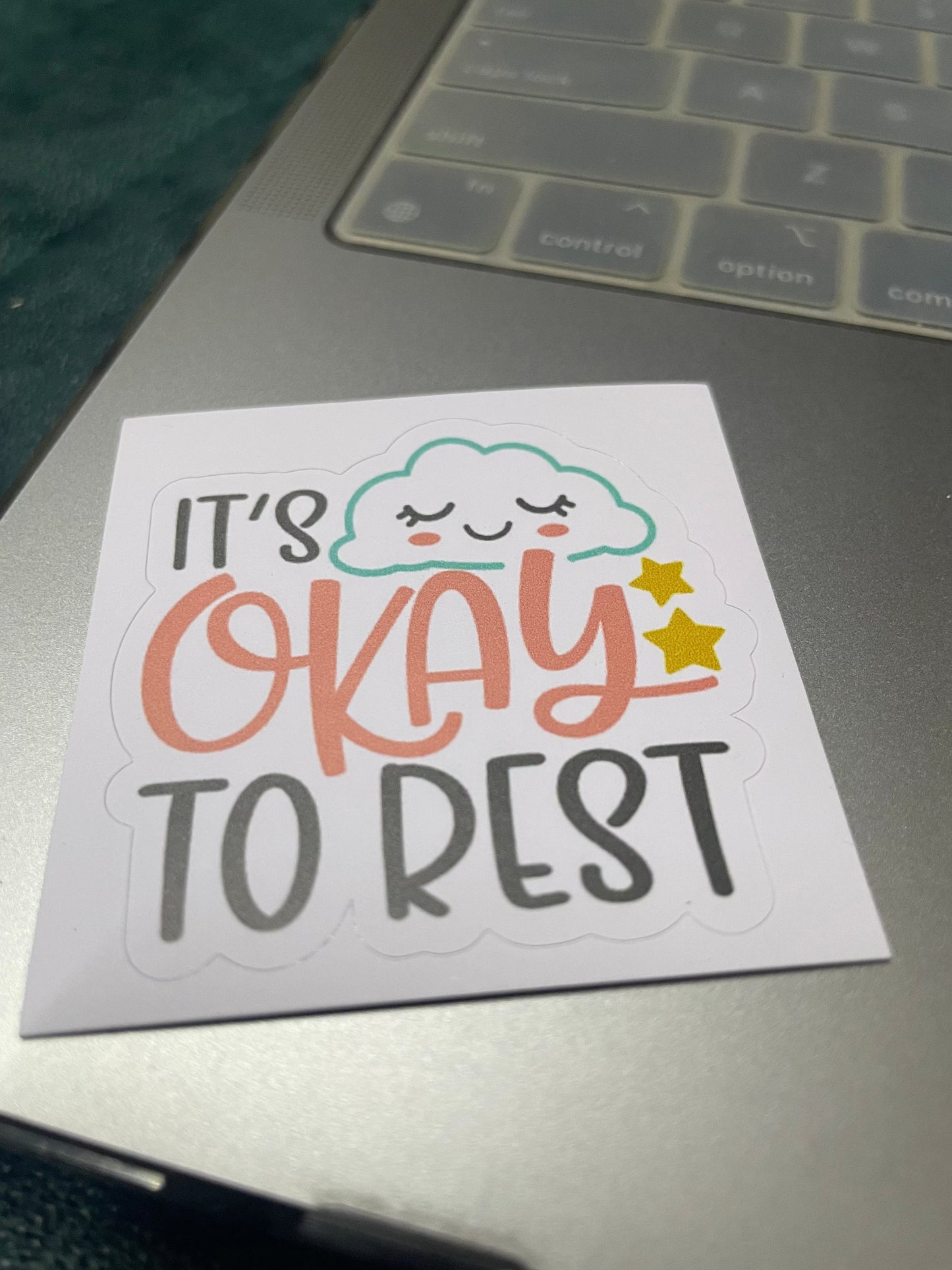 ITS OK TO REST STICKER 