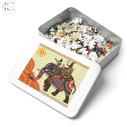 Indie print Jigsaw Puzzle (252 Piece) - Ingenious Creator's Store