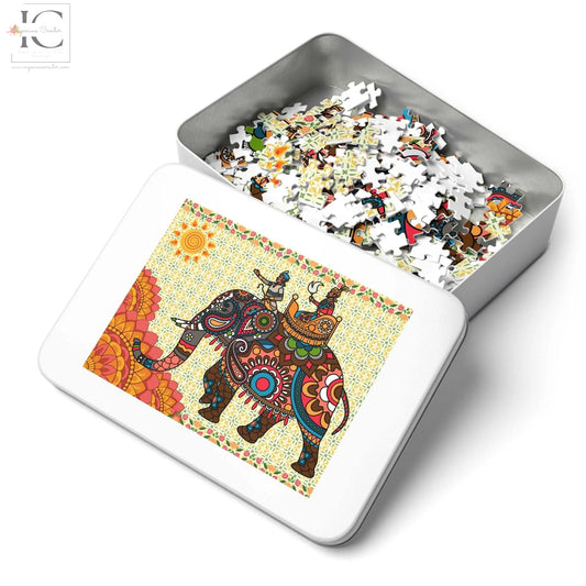 Indie print Jigsaw Puzzle (252 Piece) - Ingenious Creator's Store