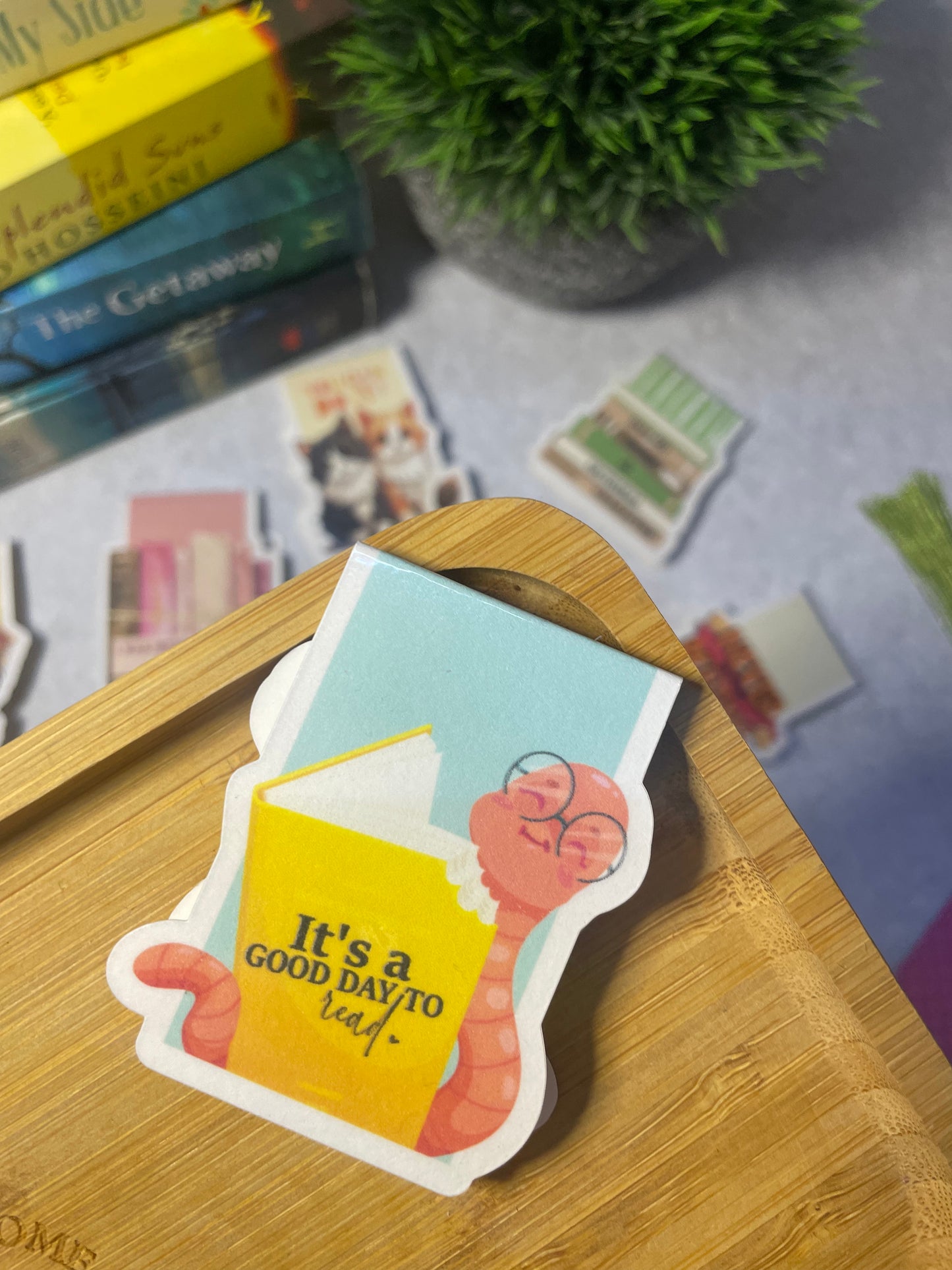 Its a good day to read - Magnetic bookmark