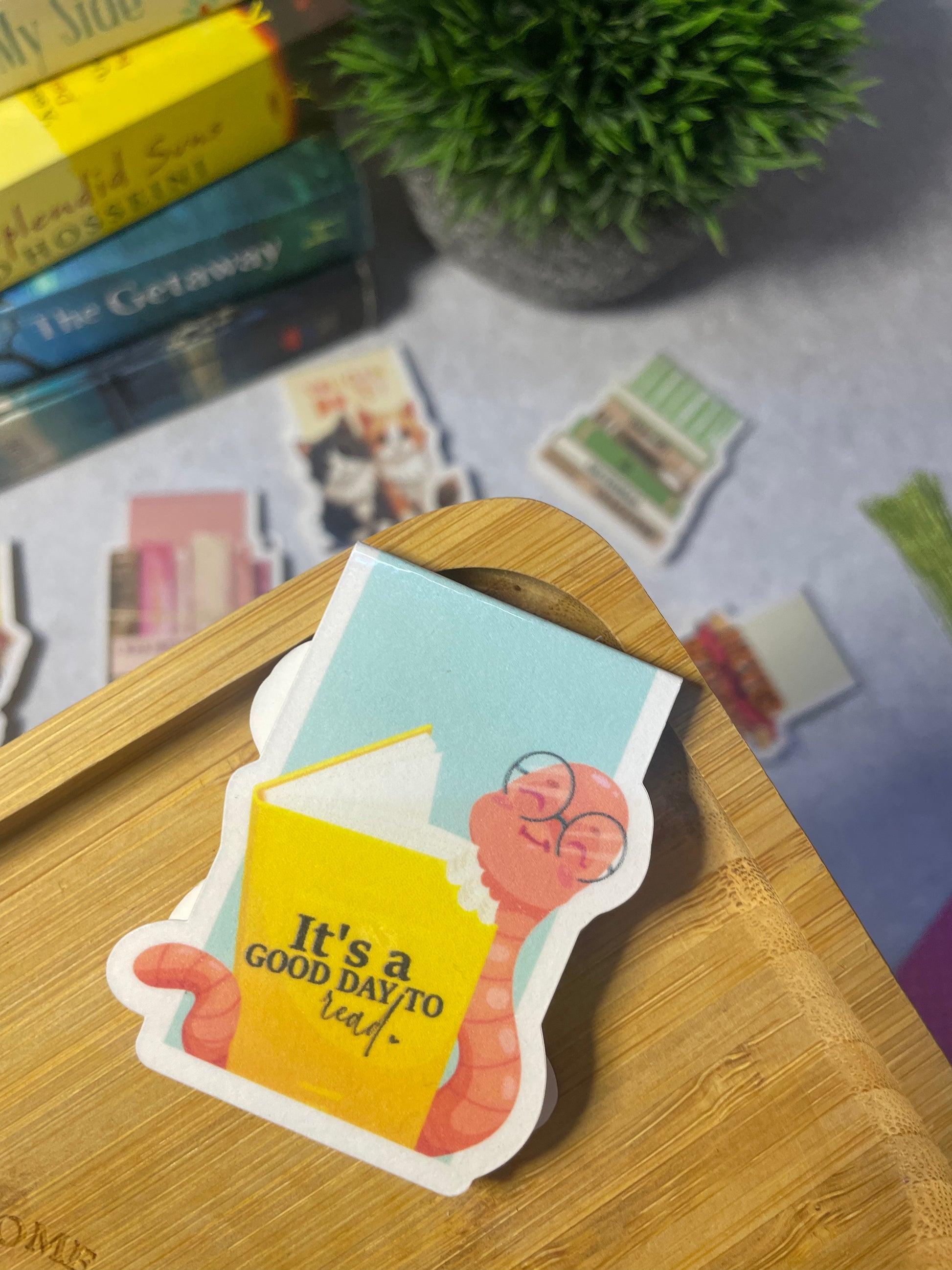 Its a good day to read - Magnetic bookmark