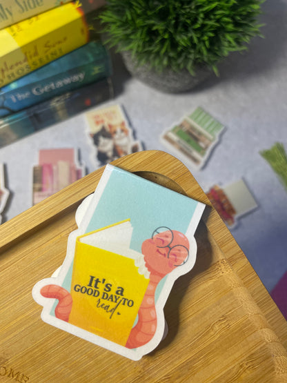 Its a good day to read - Magnetic bookmark