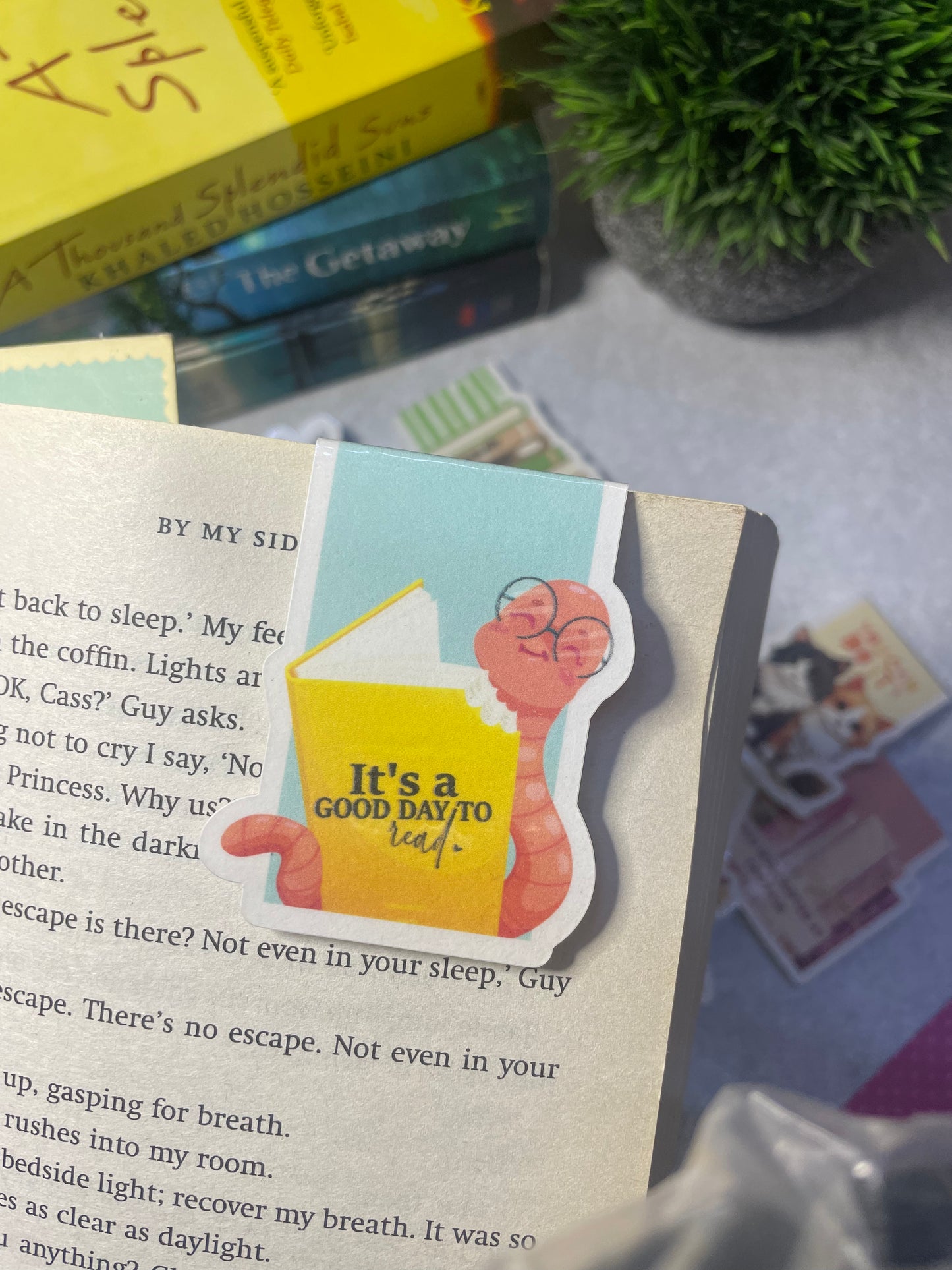 Its a good day to read - Magnetic bookmark