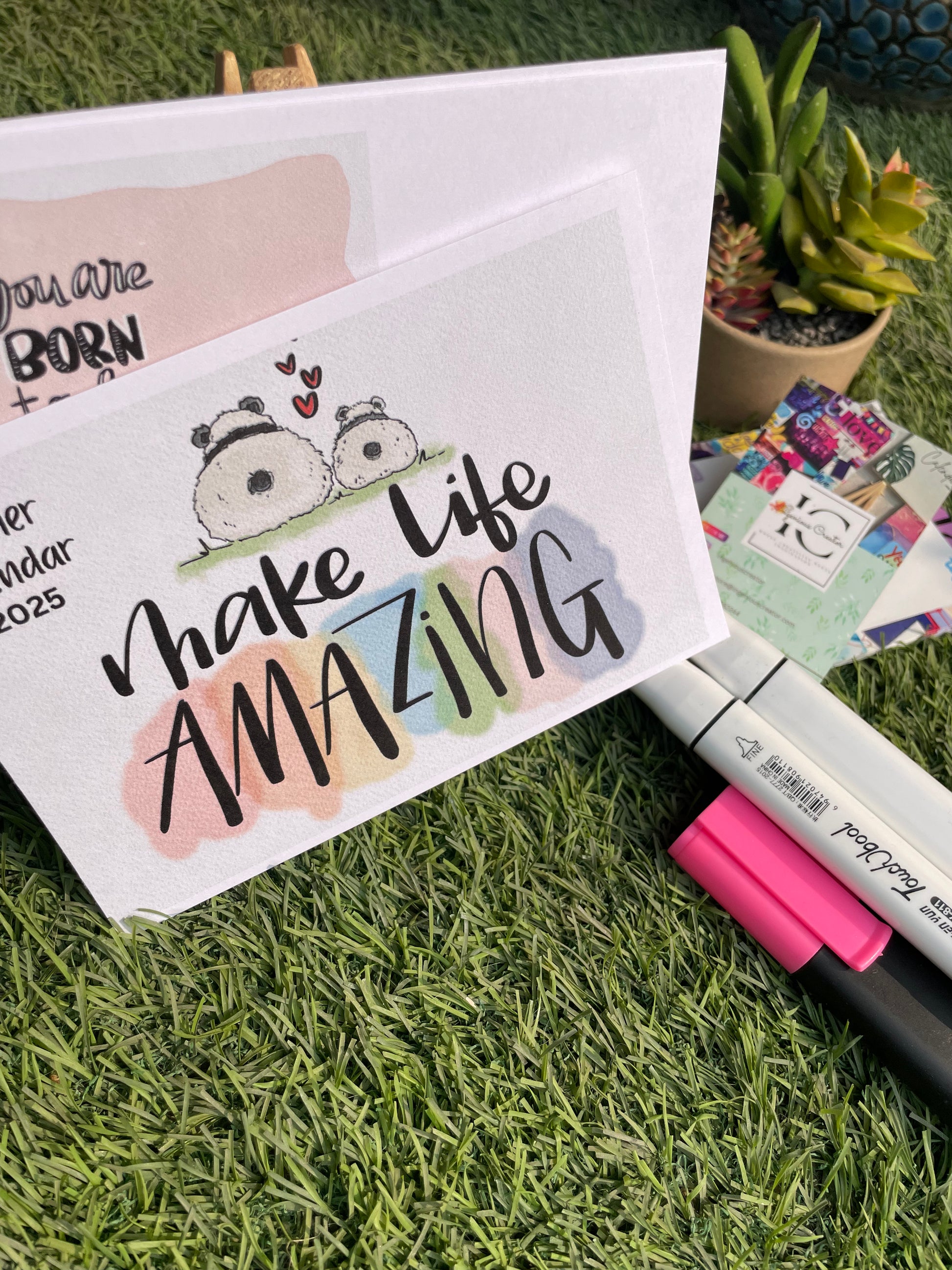 Make Life Amazing Planner Calendar 2025 - Ingenious Creator's Store