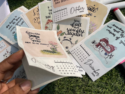 Make Life Amazing Sticker Calendar 2025 - Ingenious Creator's Store