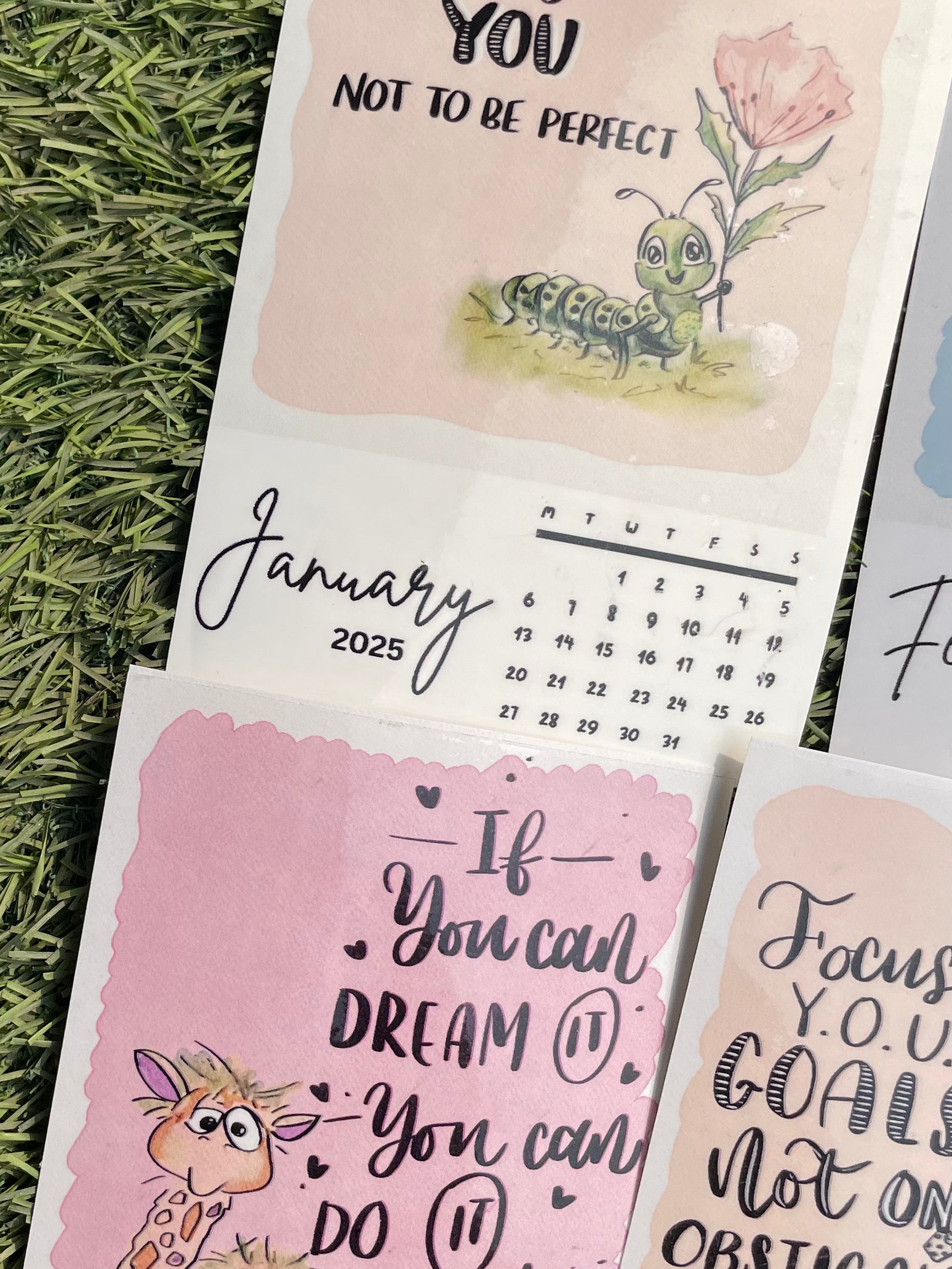 Make Life Amazing Sticker Calendar 2025 - Ingenious Creator's Store