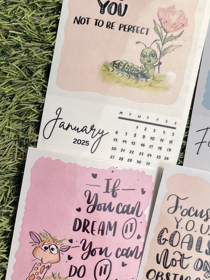 Make Life Amazing Sticker Calendar 2025 - Ingenious Creator's Store