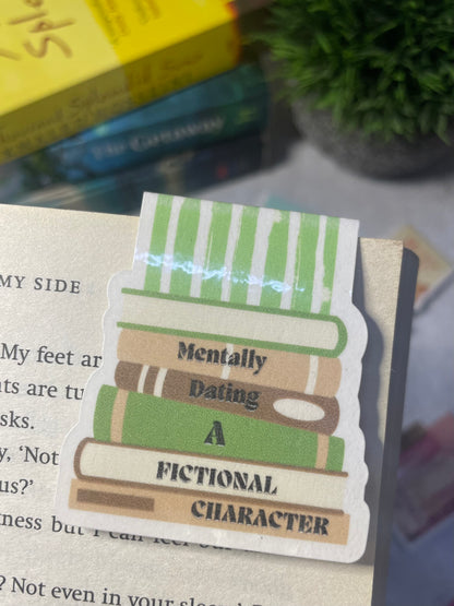 Mentally dating a fictional character - Magnetic bookmark 