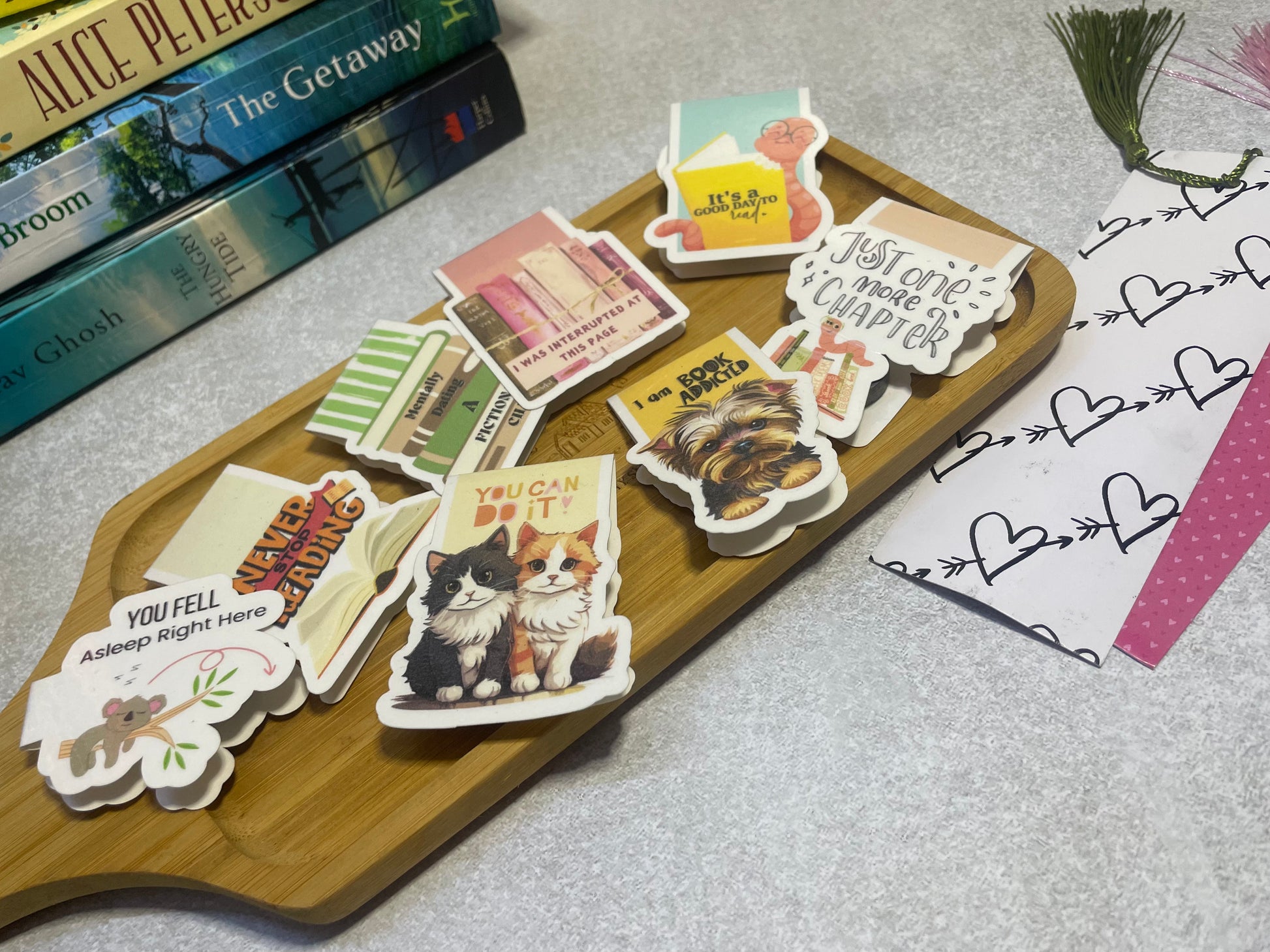magnetic bookmarks
