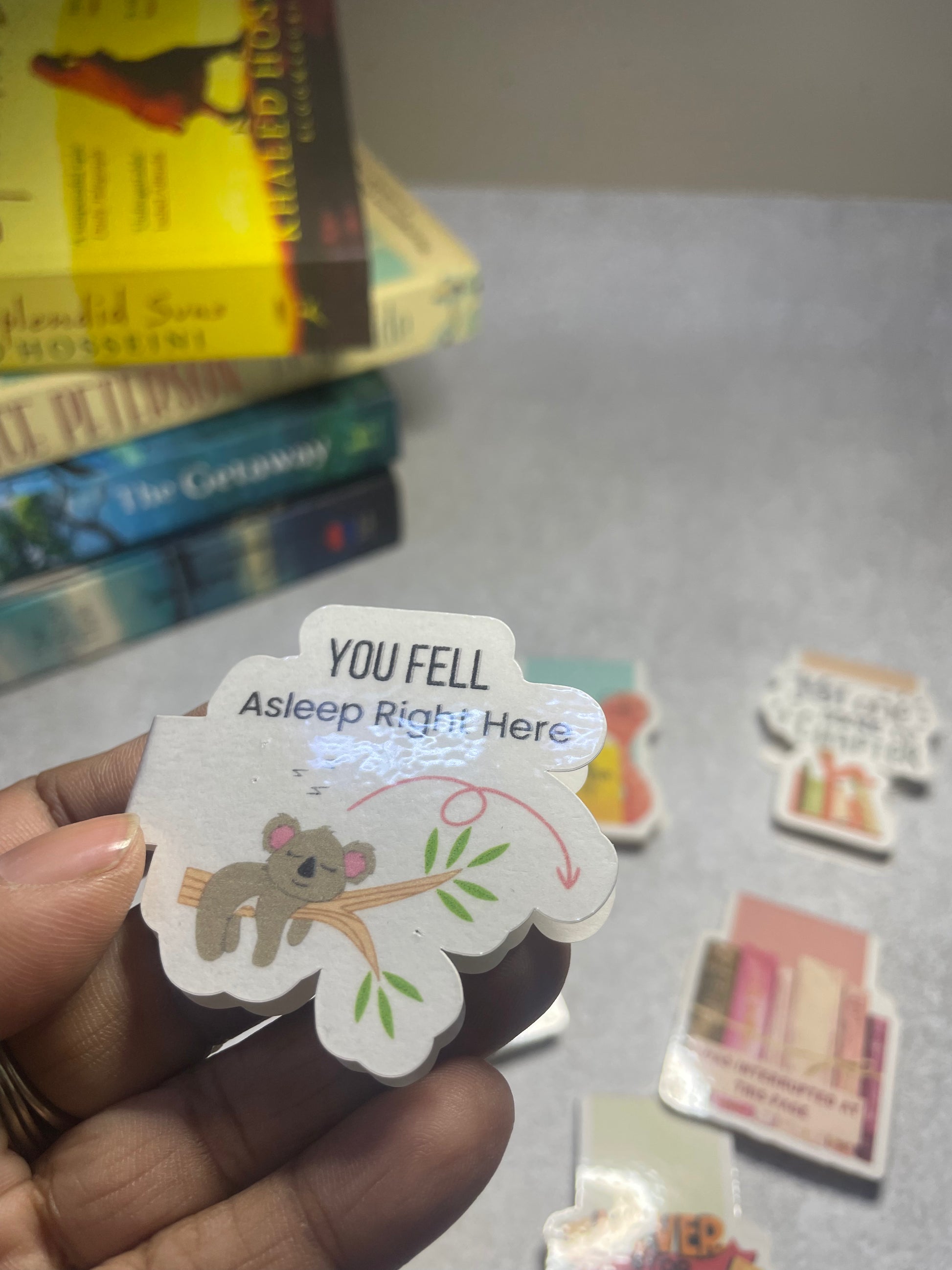 Magnetic bookmark 