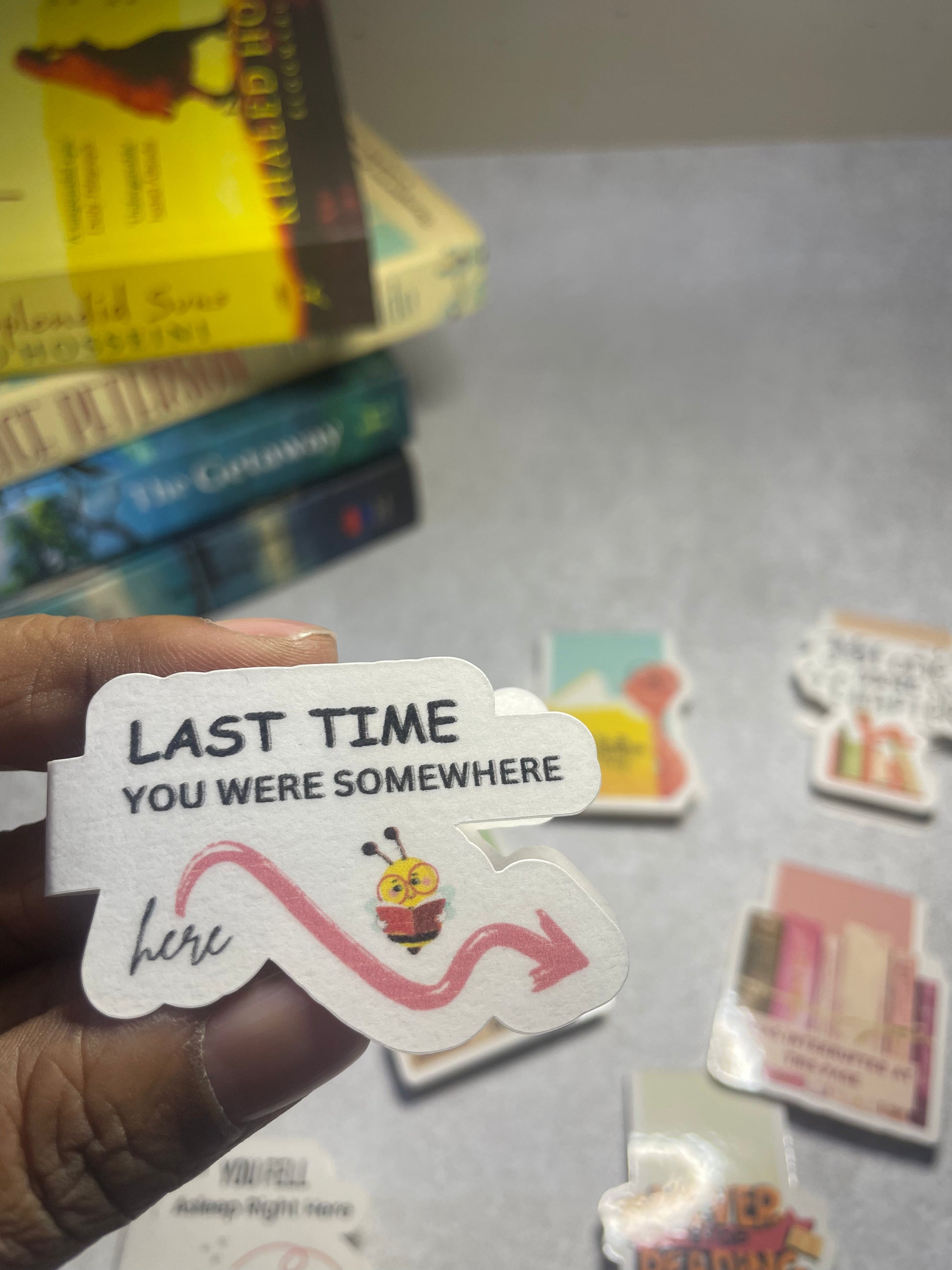 Magnetic bookmark 