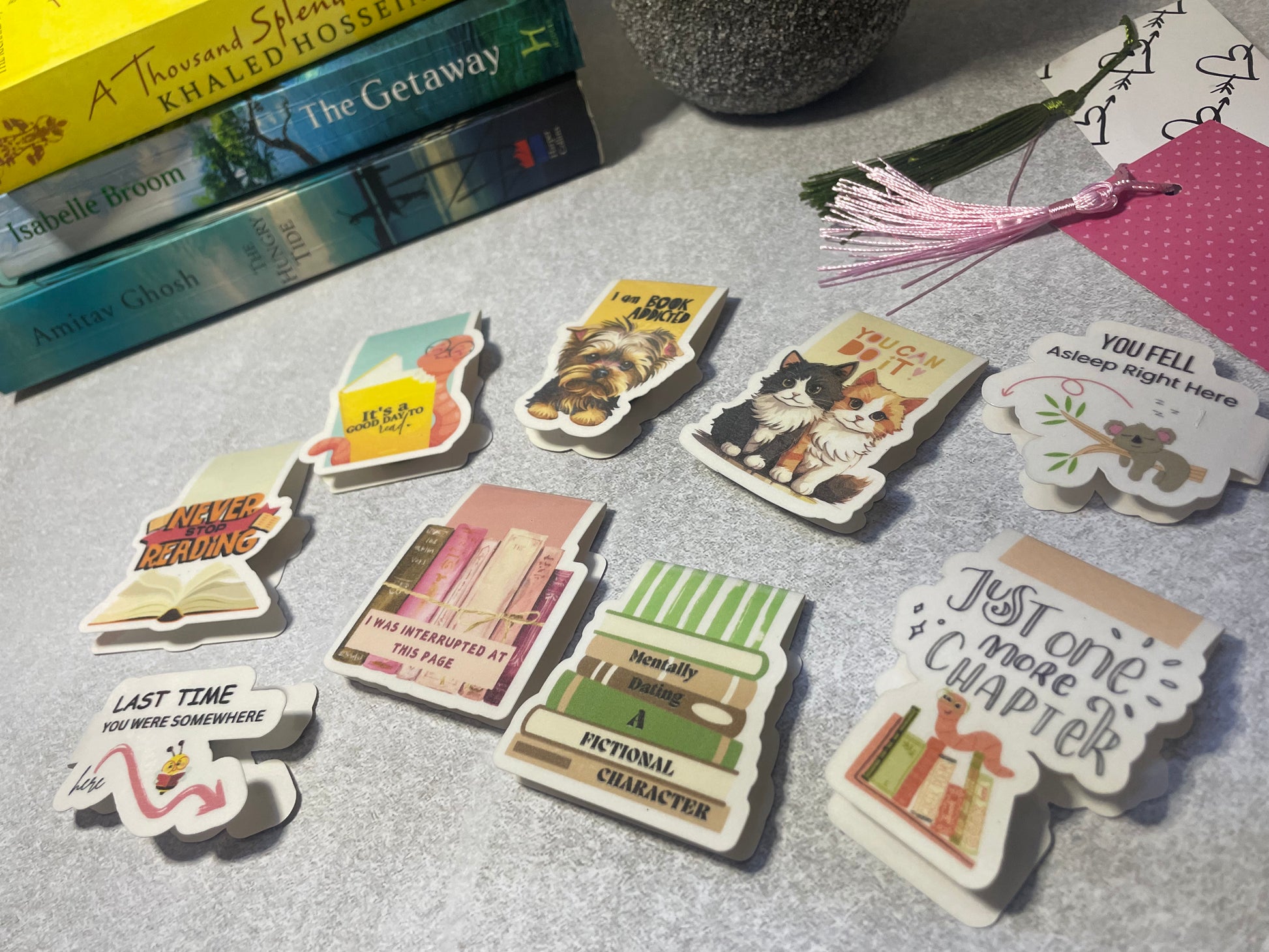 magnetic bookmarks