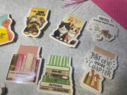 magnetic bookmarks