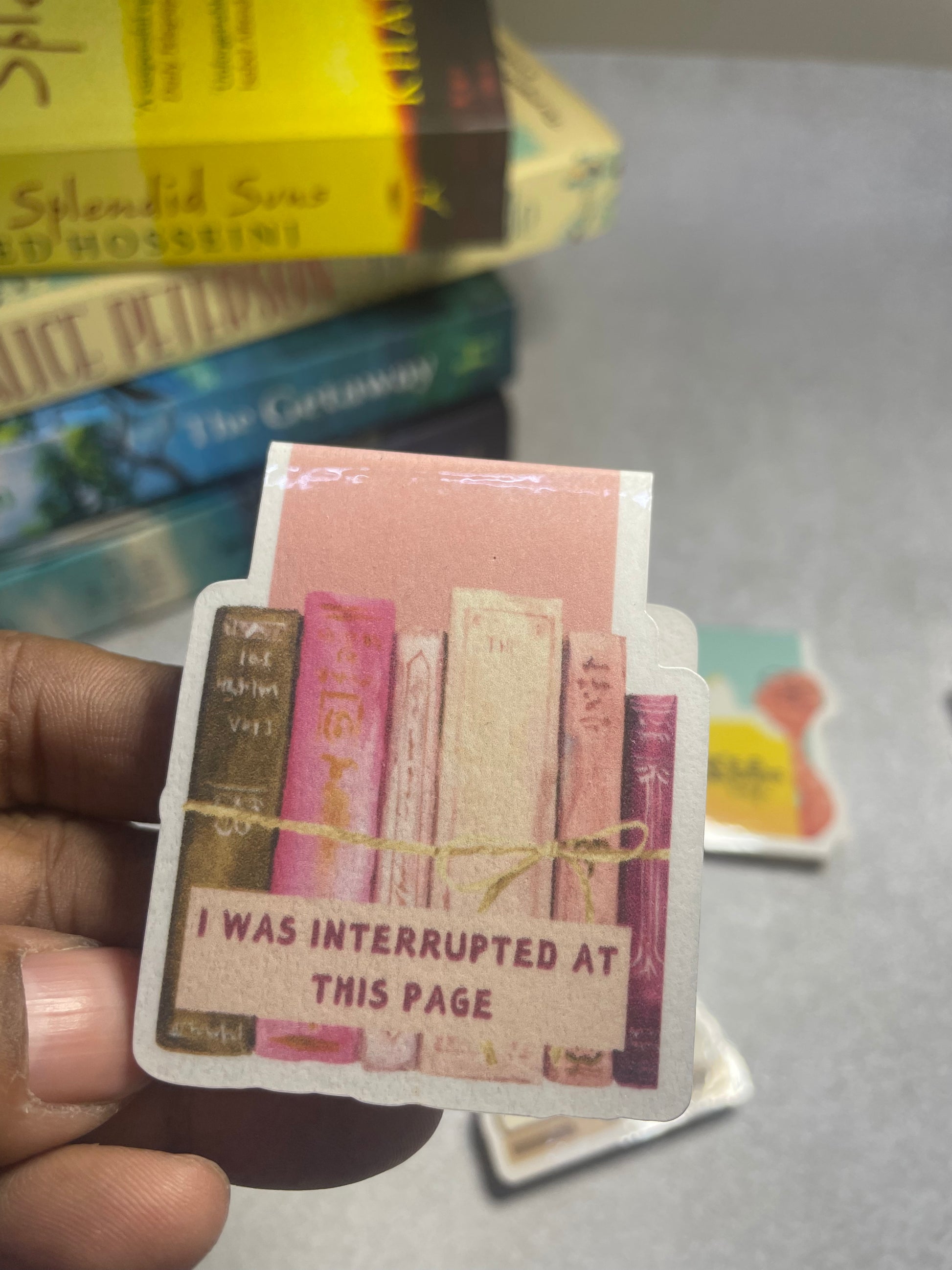 Magnetic bookmarks