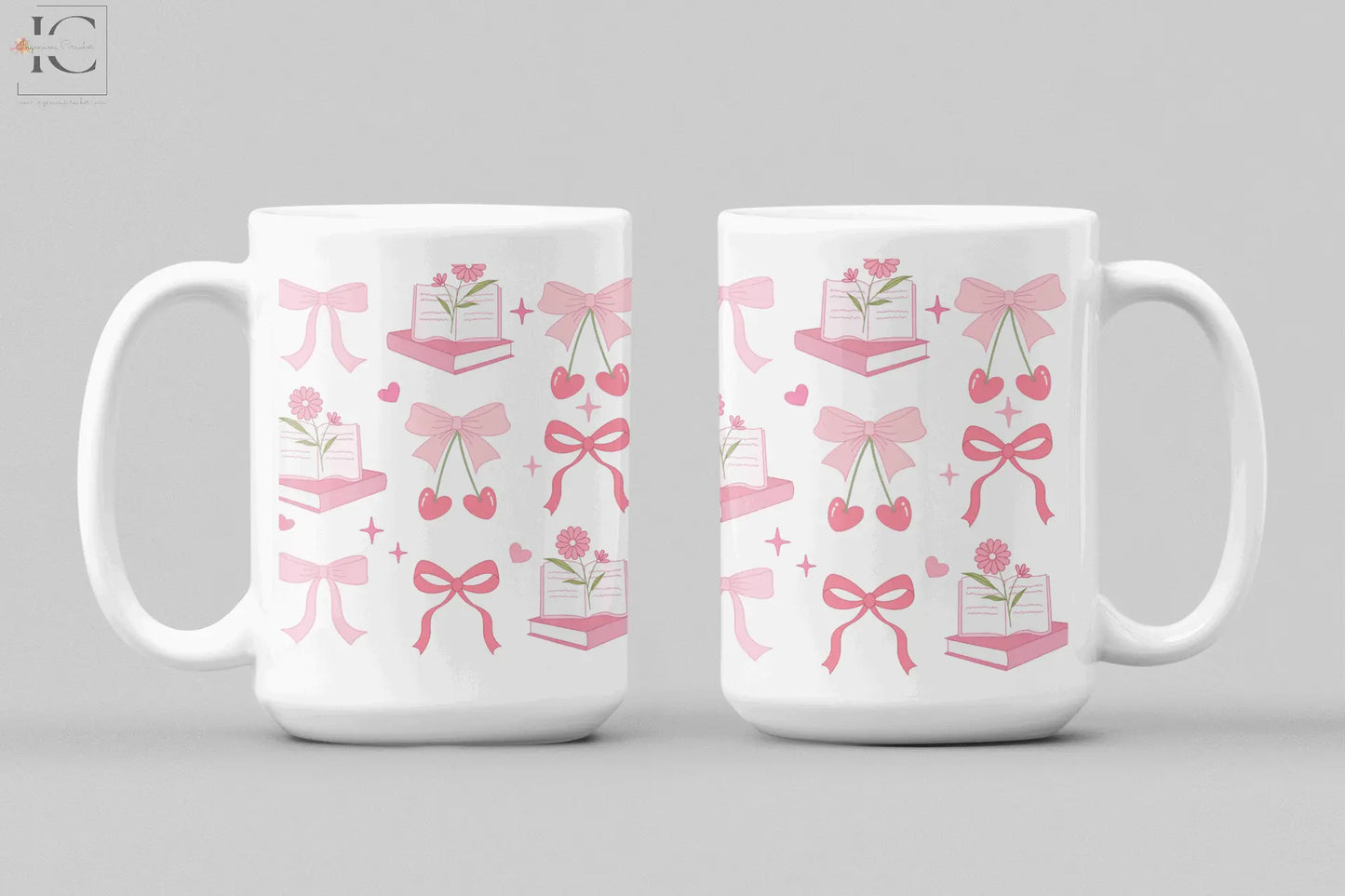 Pink Bow mug - Ingenious Creator's Store