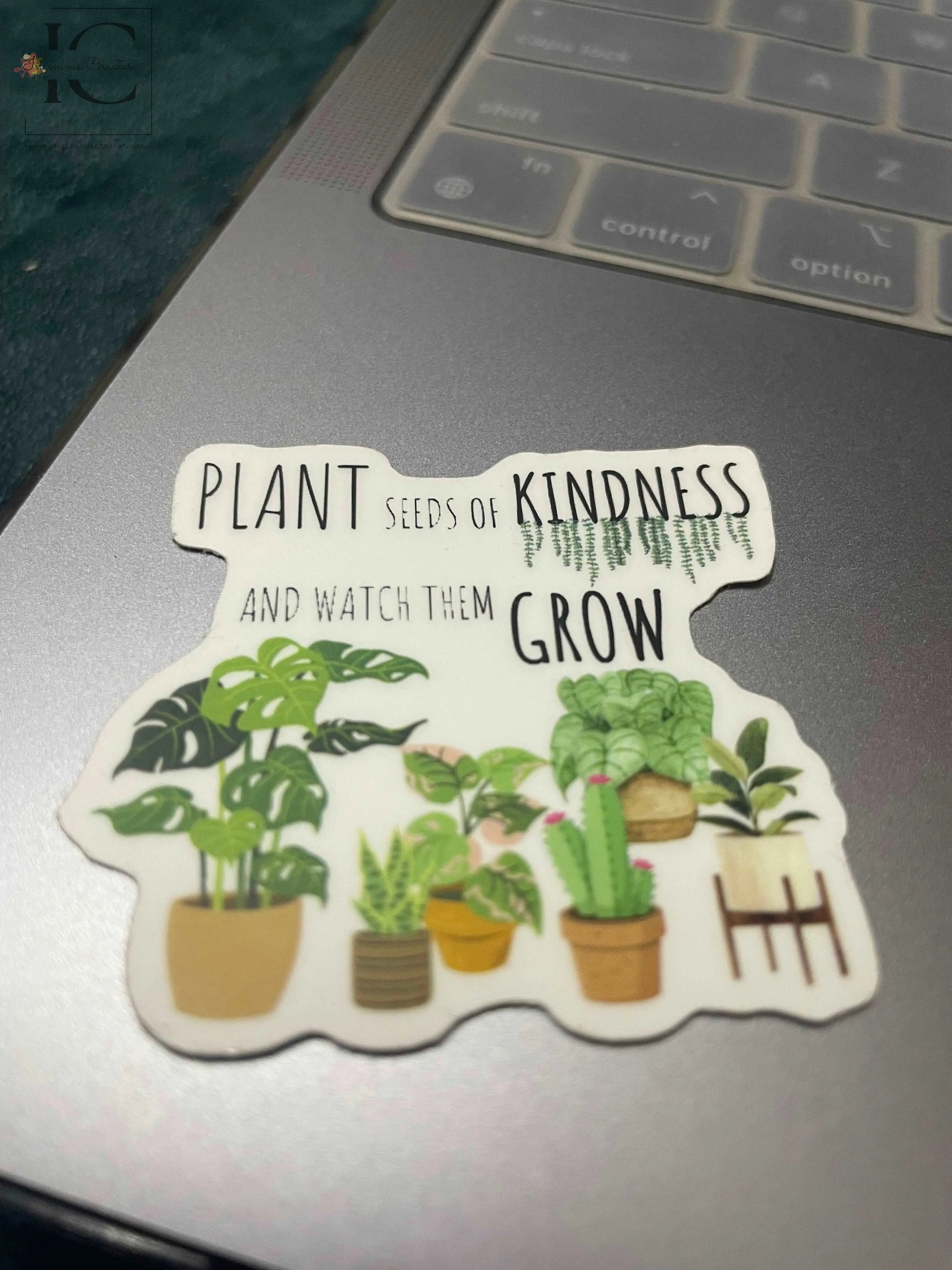 SEEDS OF KINDNESS STICKER - Ingenious Creator's Store